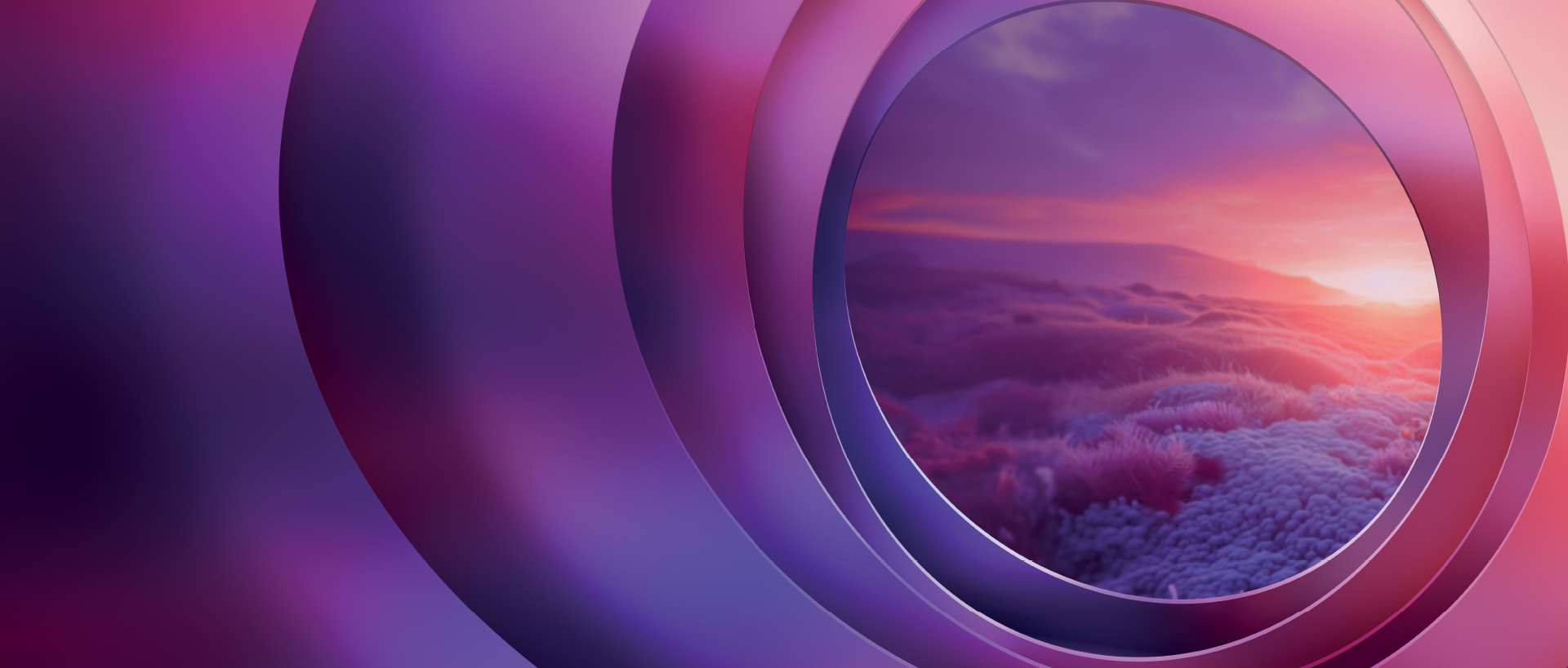 Imagem de background roxo LEVIA.