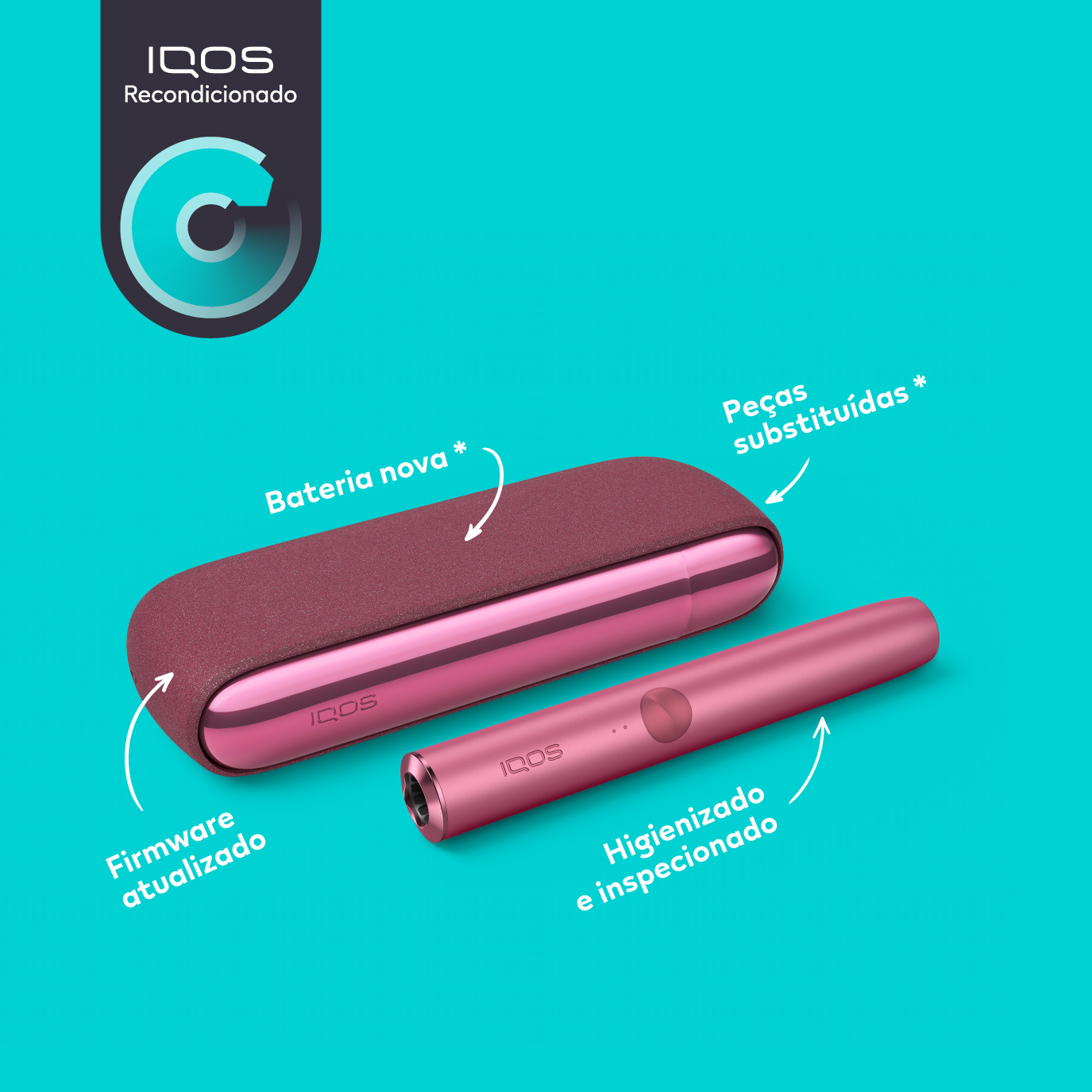 Um dispositivo IQOS ILUMA