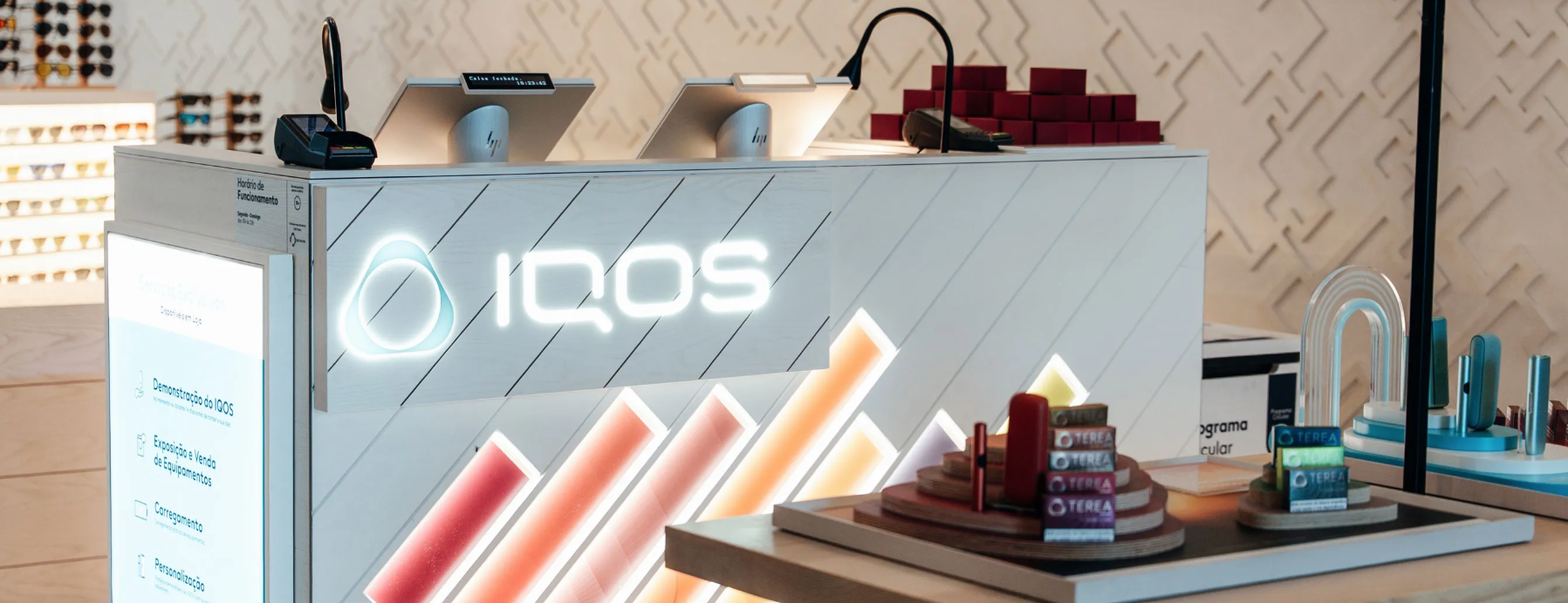 Pop up Loja Iqos Loures Shopping
