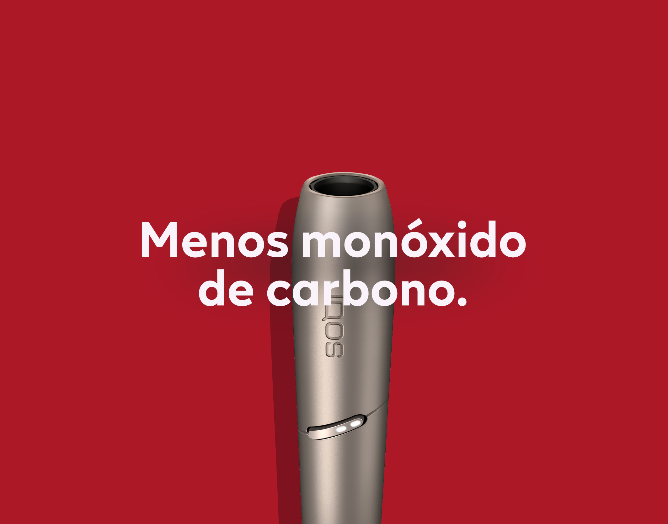 Cigarette filter with brown combustion stains compared to IQOS 3 DUO holder