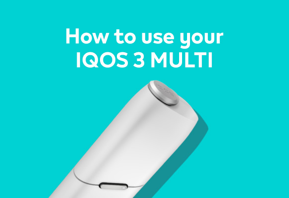 IQOS 3 Multi charger lights