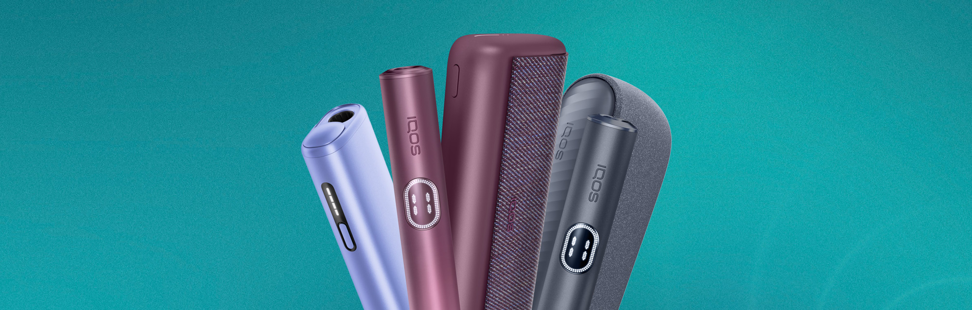 iluma i one violeta iluma i prime vermelho e iluma i azul escuro