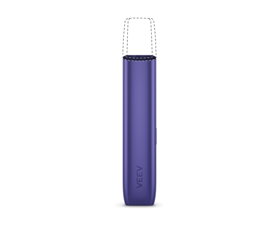 Dispositivo veev one roxo edição limitada, visto de frente. main