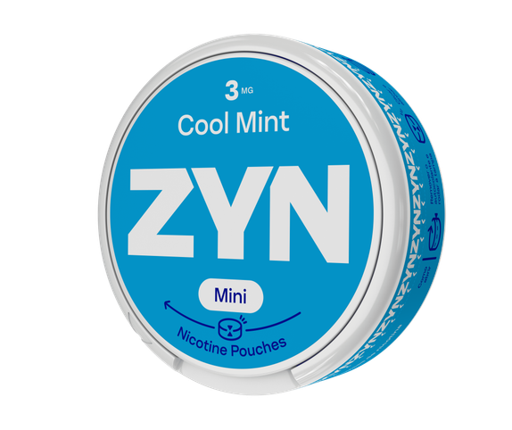 Embalagem de ZYN Cool Mint Mini 3 MG orientada para a esquerda. main