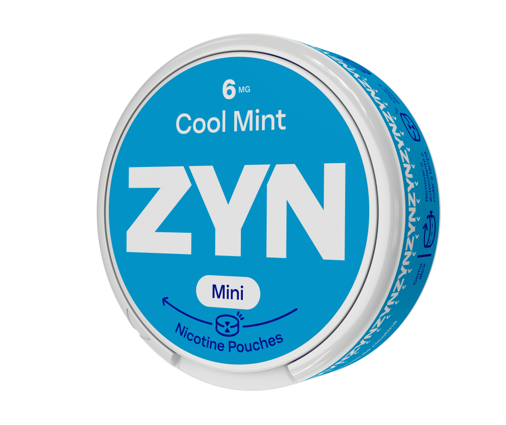Embalagem de ZYN Cool Mint Mini 6 MG orientada para a esquerda. main