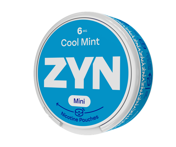 Embalagem de ZYN Cool Mint Mini 6 MG orientada para a esquerda. main