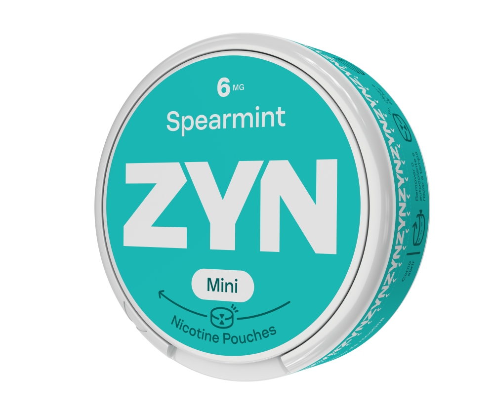 Caixa ZYN Spearmint Mini 6 MG Inclinada esquerda main