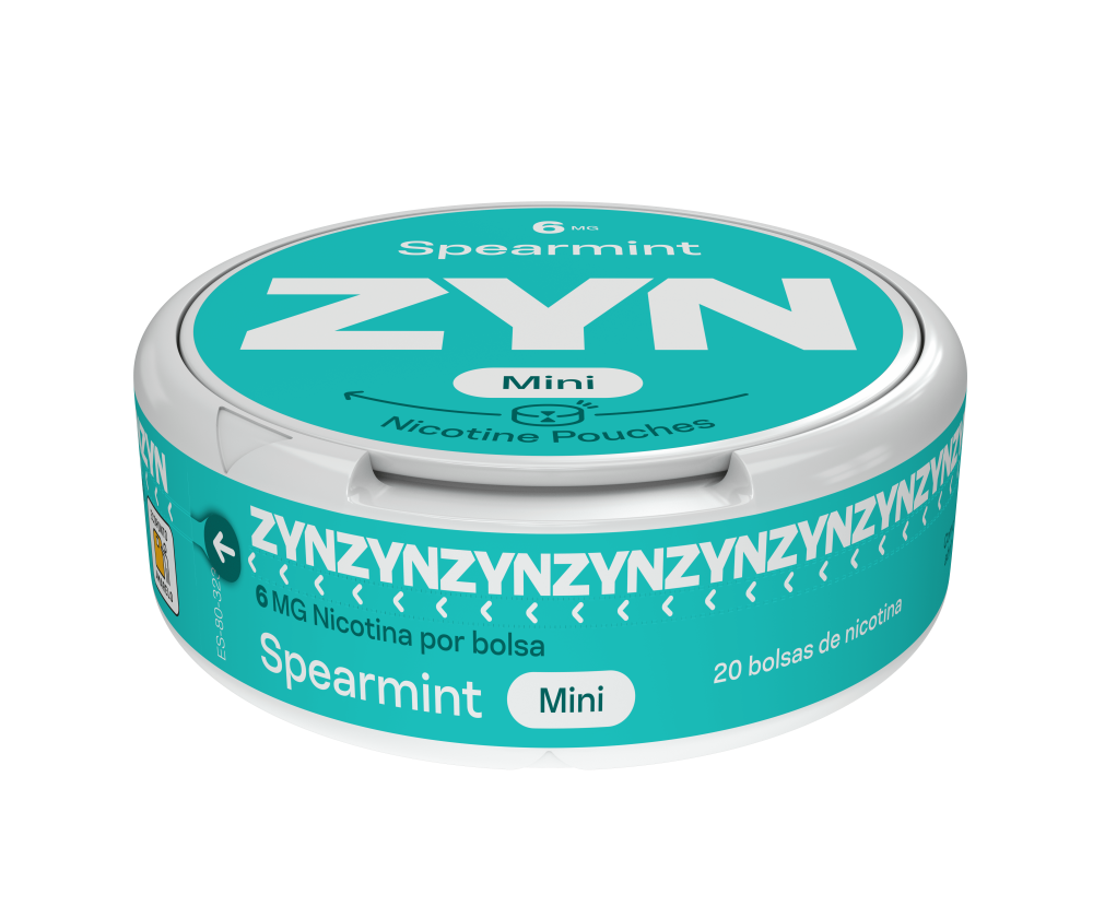 Caixa ZYN Spearmint Mini 6 MG Lado frente main