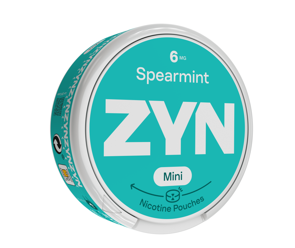 Caixa ZYN Spearmint Mini 6 MG Inclinada direita main