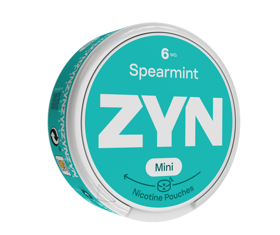 Caixa ZYN Spearmint Mini 6 MG Inclinada direita main