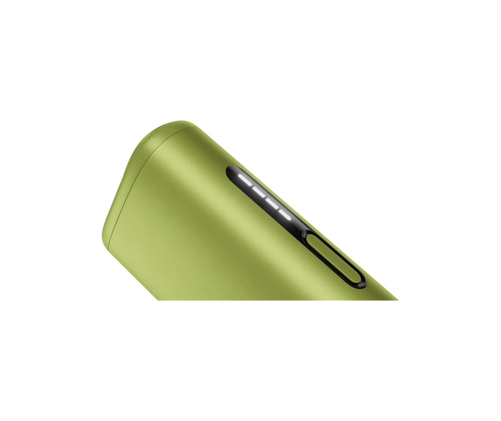 Dispositivo IQOS ILUMA i ONE Verde, detalhe luzes