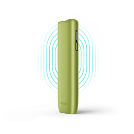 Dispositivo IQOS ILUMA i ONE Verde, na vertical