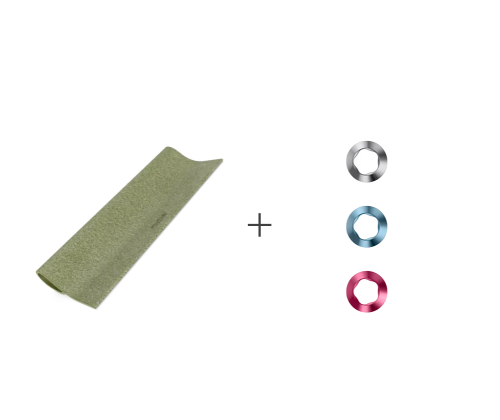 Pack ILUMA PRIME Brushed Microfiber Wrap + Ring Set