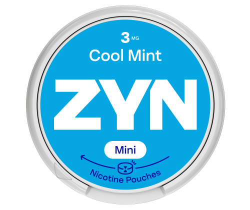 Embalagem de ZYN Cool Mint Mini 3 MG.
