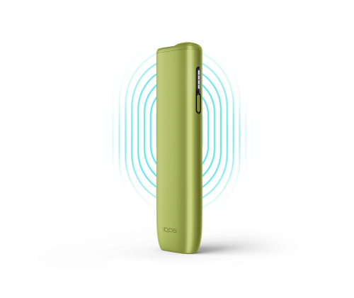 Dispositivo IQOS ILUMA i ONE Verde, na vertical