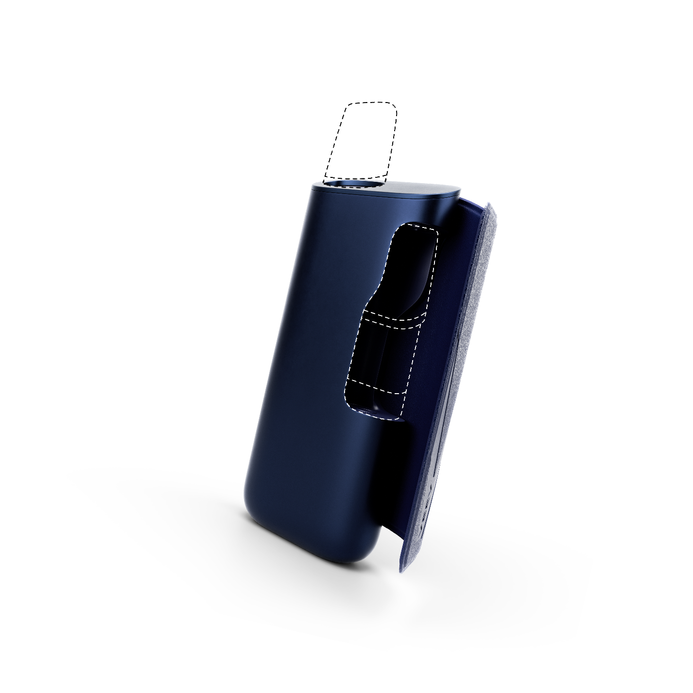 VEEV ONE device on a promotional banner